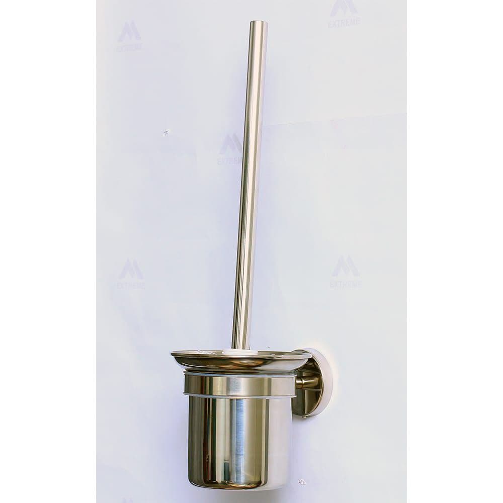 Steel Toilet Brush - Sleek and Durable Bathroom Cleaning Tool