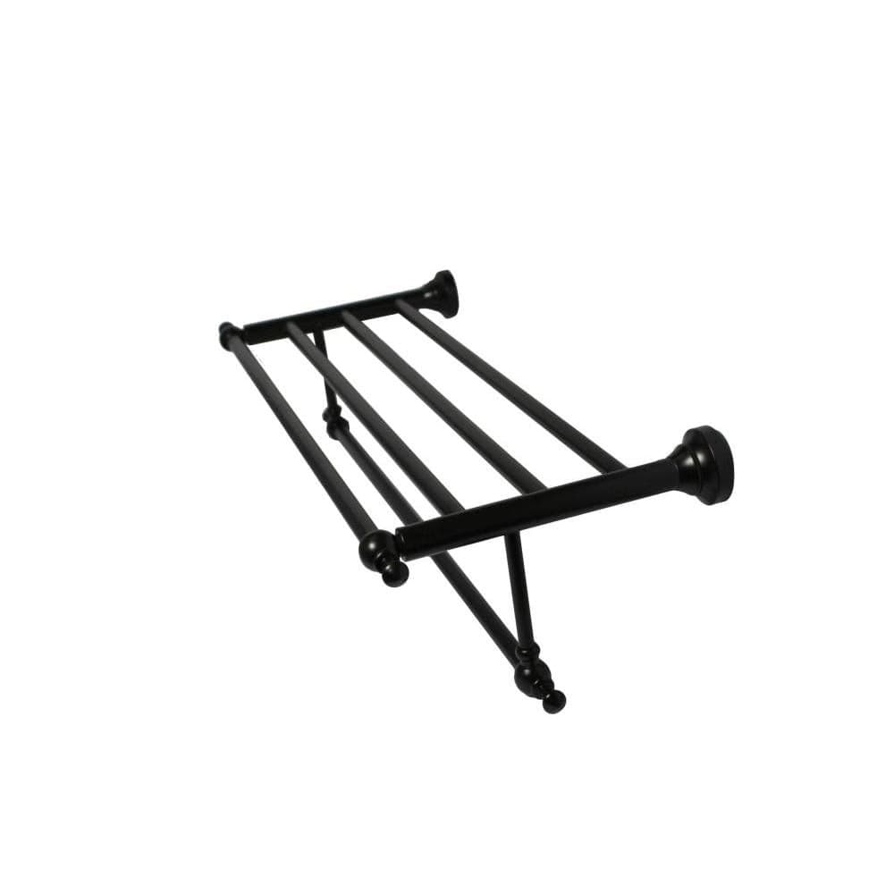 Towel rack black